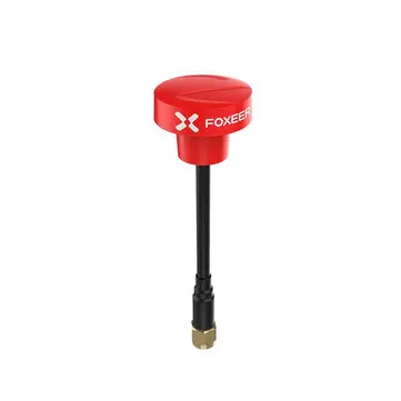 Пагода Foxeer pgoda Pro 5 8 ГГц 2dBi антенна rhcp fpv 86 мм SMA/RP SMA черный/красный/оранжево красный