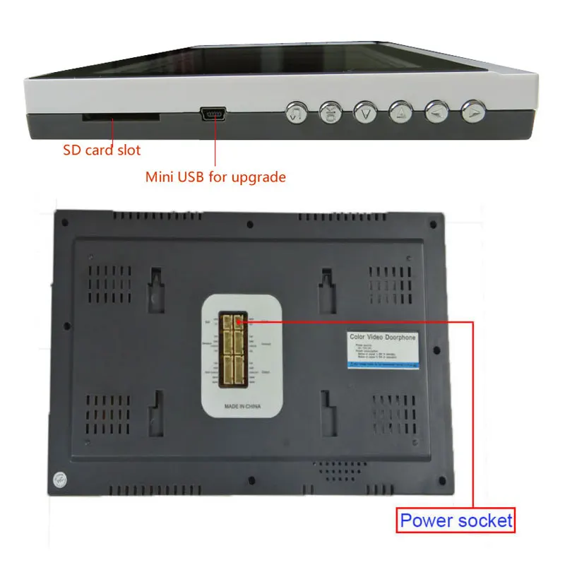 9 &quotдюймовый цветной цифровой экран TFT 800x480 LCD широкоформатный монитор для