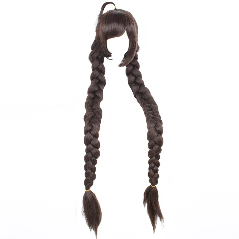 MCOSER 120 см длинные прямые косплей парик 3 вида стилей синтетический с Твист коса Высокая температура волокна волос парик-6 - Цвет: 1B/30HL