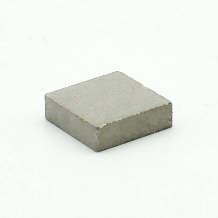 SmCo Magnetic Block 10x10x3 mm 0.39'' Grade YXG28 300 Degree Celsius Operating Temperaature Permanent Rare Earth Magnet Samai |