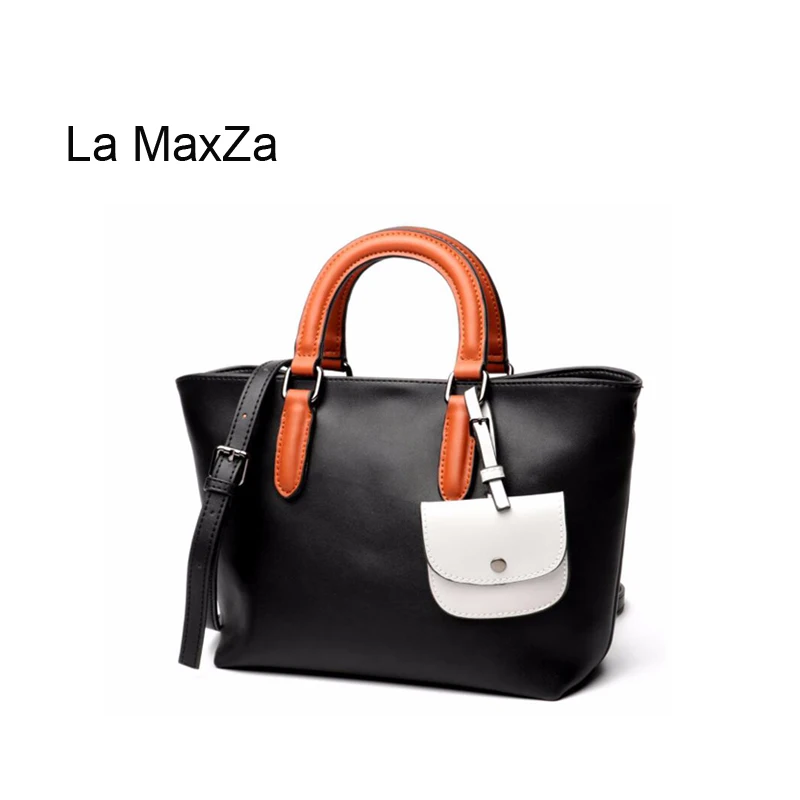 

La MaxZa New Women Lady Tote Cow Leather Purses And Handbags For Women Designer Shoulder Bags Ladies Tote Bags Top Handle Bag