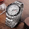 Reloj deportivo de cuarzo de marca superior para hombre, reloj con correa de cuero DOM M-132, reloj de pulsera impermeable para hombre, reloj masculino ► Foto 2/6