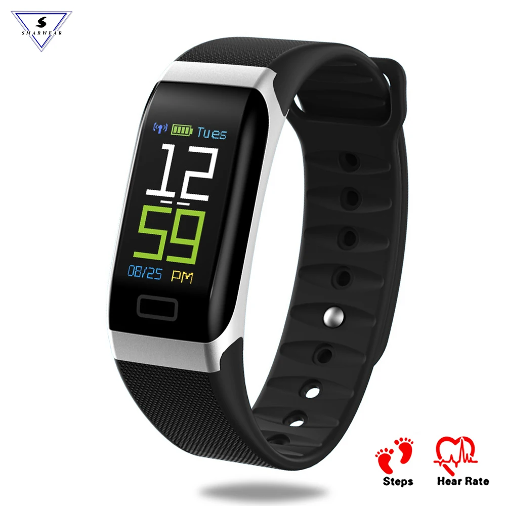 

R7 Bluetooth Pedometer Smart Band Heart Rate Monitor Fitness Bracelet IP68 Activity Tracker Wristband for Andriod IOS