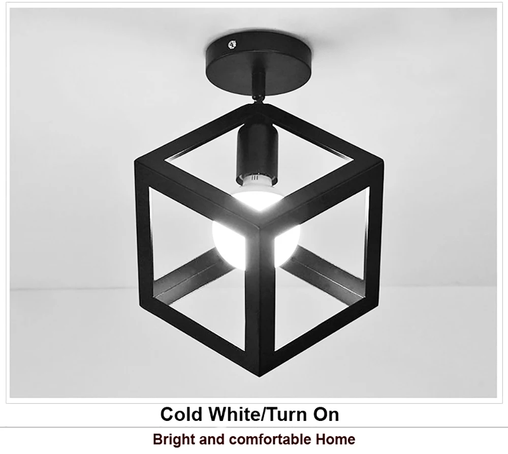 GO OCEAN Ceiling Lights Modern LED Ceiling Light Foyer Bed Room Lamps E27 Iron Plated for living room Chandelier Ceiling (10)