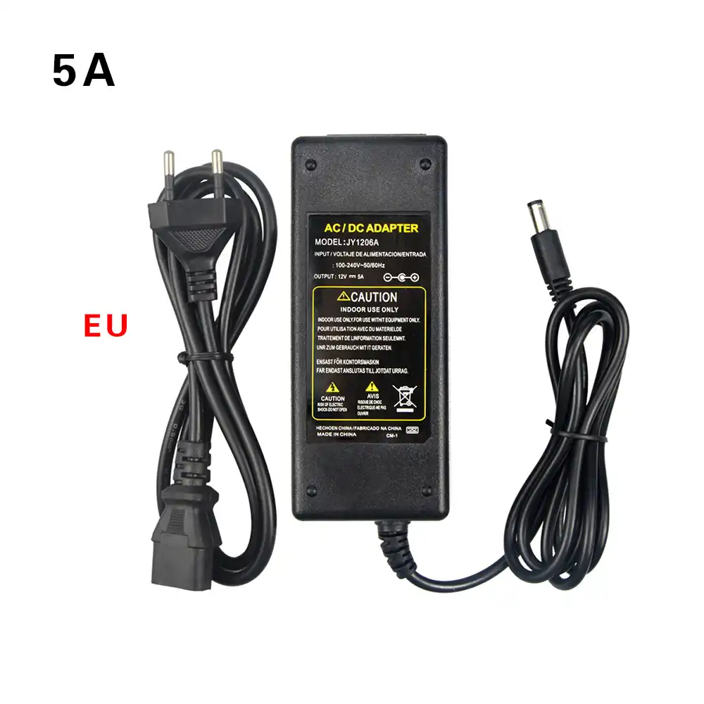 12 В блок питания DC12V адаптер 1A 2A 3A 5A 6A 8A 10A трансформатор AC 110V 220 V к DC Вольт конвертер