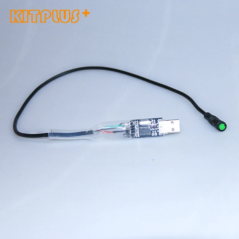 Discount Bafang USB Programming Cable Computer Programmed Wire Line Program Cable for 8fun Mid Drive Motor BBS01 BBS02 BBS03 BBSHD 2