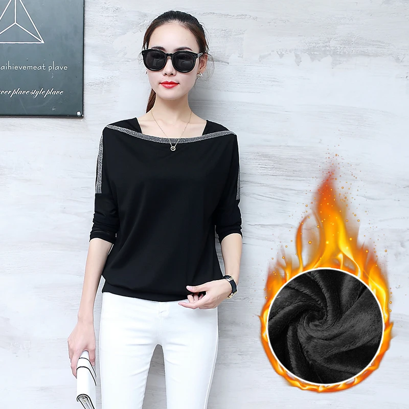 2019 invierno blusa camisas casuales de las mujeres o-Cuello de manga larga de terciopelo, plus tamaño ropa de mujer blusas femininas ropa de mujer 2019 invierno blusa camisas casuales de las mujeres o-Cuello de manga larga de terciopelo, plus tamaño ropa de mujer blusas femininas ropa de mujer