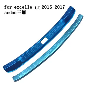 

Car accessories Stainless Steel Rear Bumper Protector Sill Trunk Tread Plate Trim for Buick excelle GT 2015-2017 Car styling