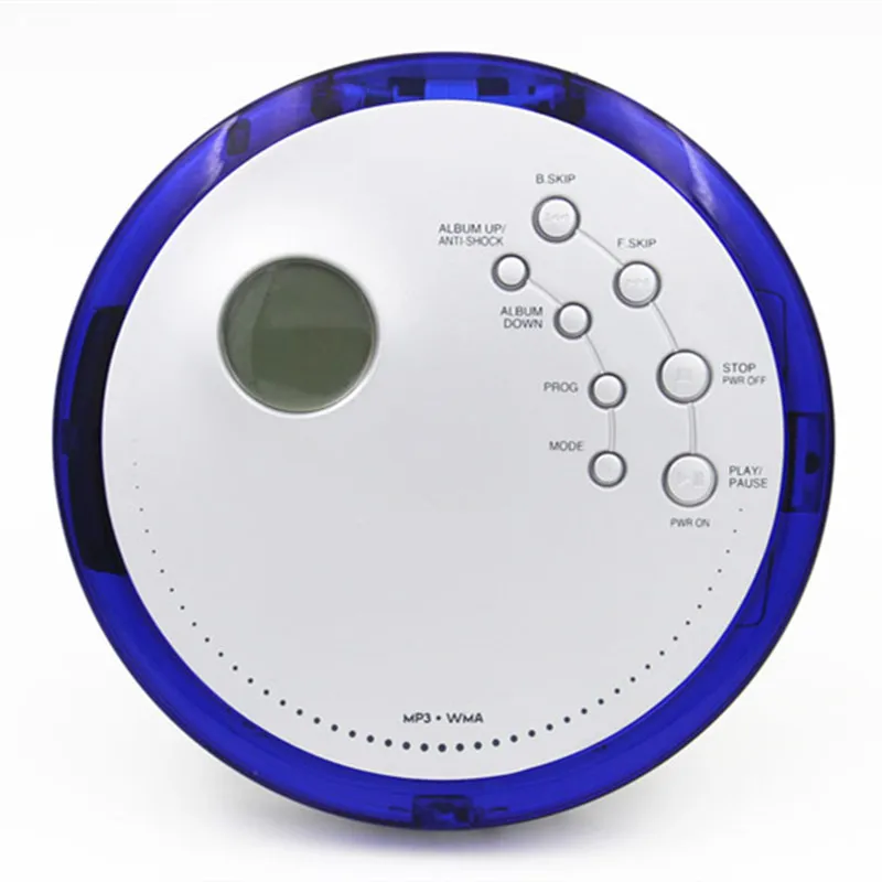 Портативный CD плеер/Walkman/Smart ESP electronic shock/Поддержка MP3 /WMA/английские Дисковые Диски