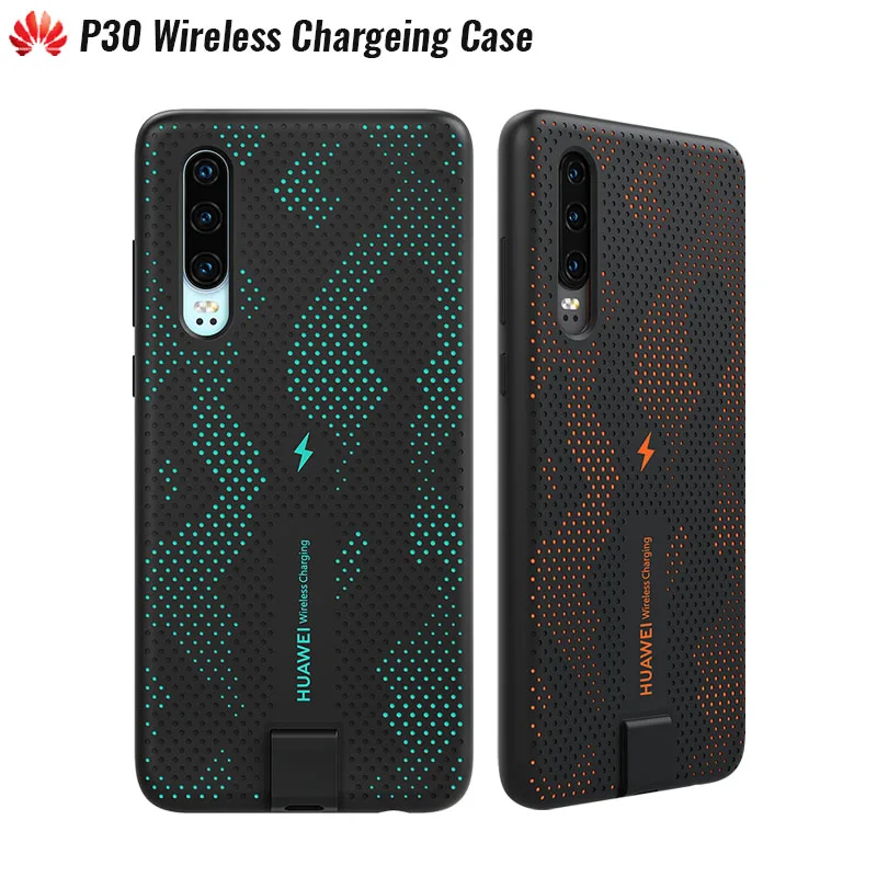 

Original Huawei P30 Wireless Charging Case 10W Qi Certification Built-in Permeable Magnetic Material Hollow Design Sleek Comfy