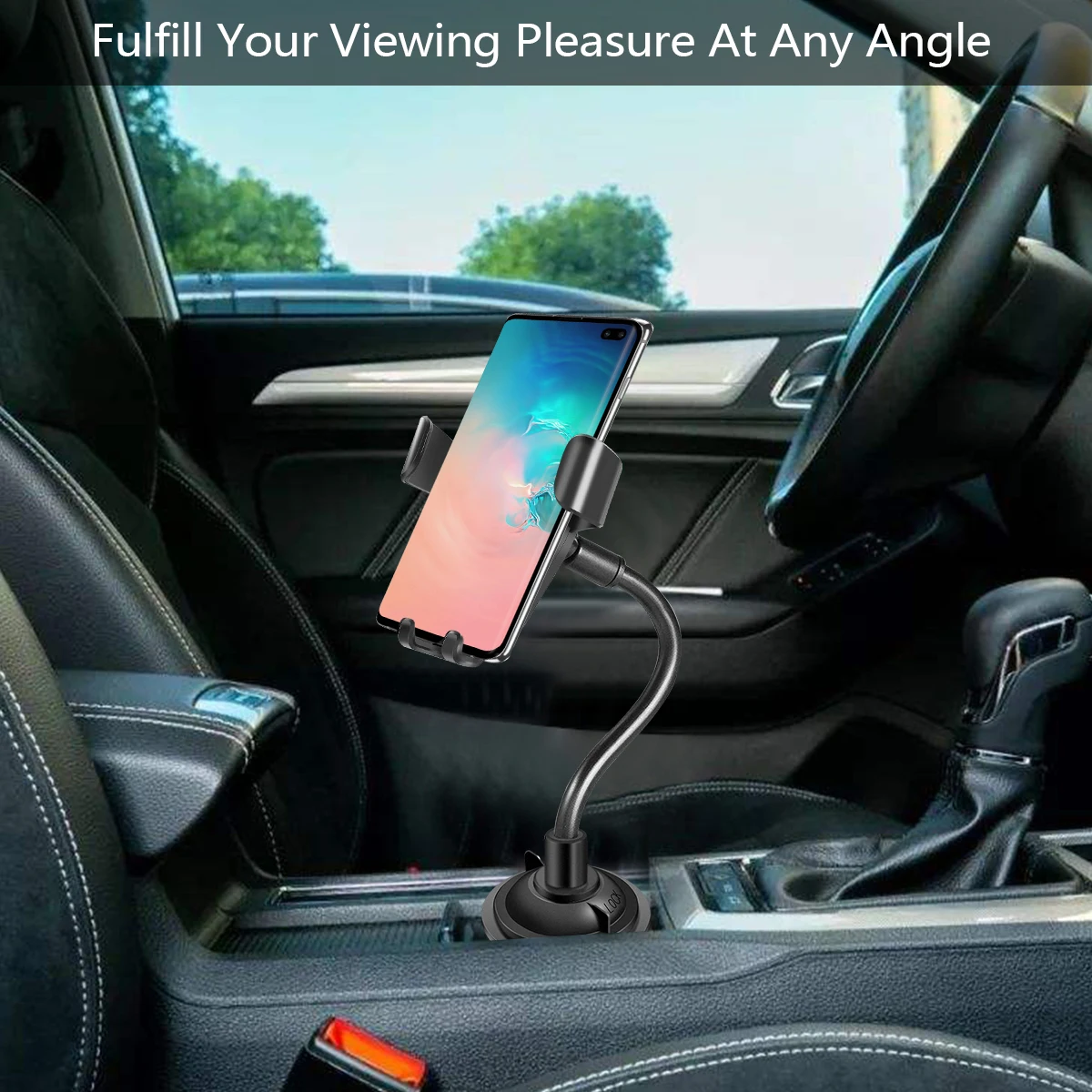 Автомобильный подстаканник Gravity Беспроводное зарядное устройство для samsung Note 10 9 8 S10 Plus 5G iPhone 11 X XS Max держатель на вентиляционное отверстие автомобиля для huawei P30