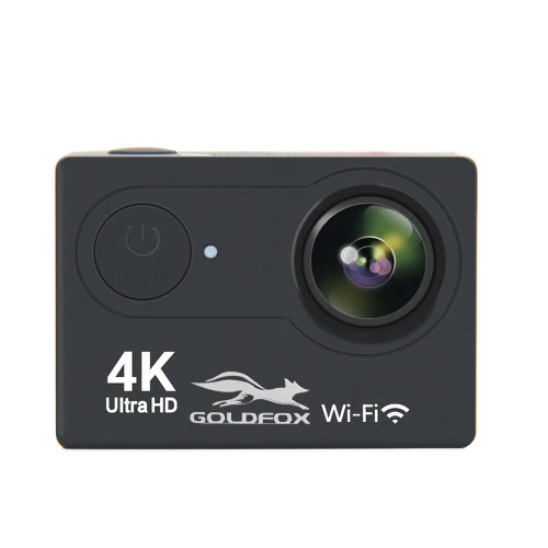 H9R/H9 оригинальная Экшн-камера Goldfox Ultra HD 4 K, 1080 p, Спортивная камера, 30 м, водонепроницаемая, экран 2,0 дюйма, go extreme pro cam - Цвет: Black H9