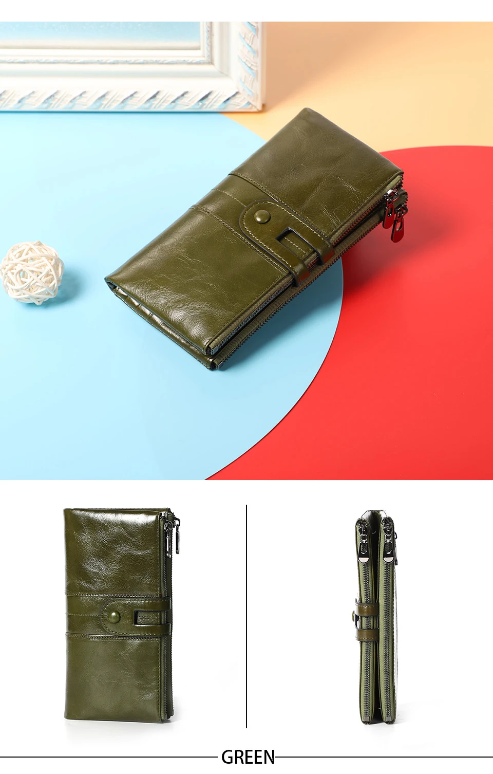 Wallet Female Long Wallet Phone Purse (13)
