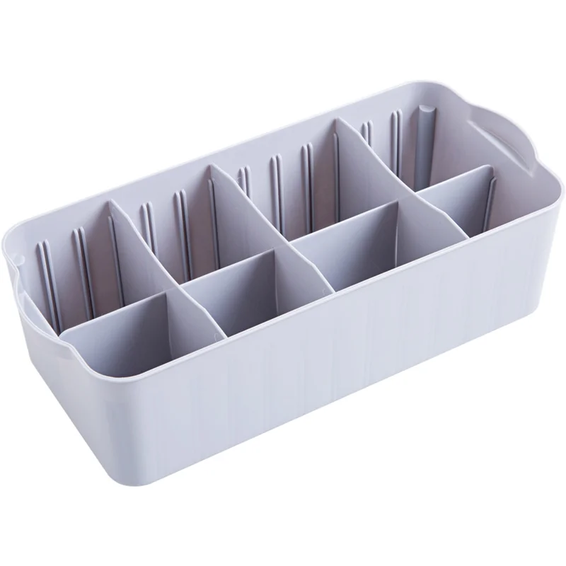 Partition Underwear Storage Box Free Combination Storage Compartment Organizer Household Plastic Bra Underwear Finishing Box3