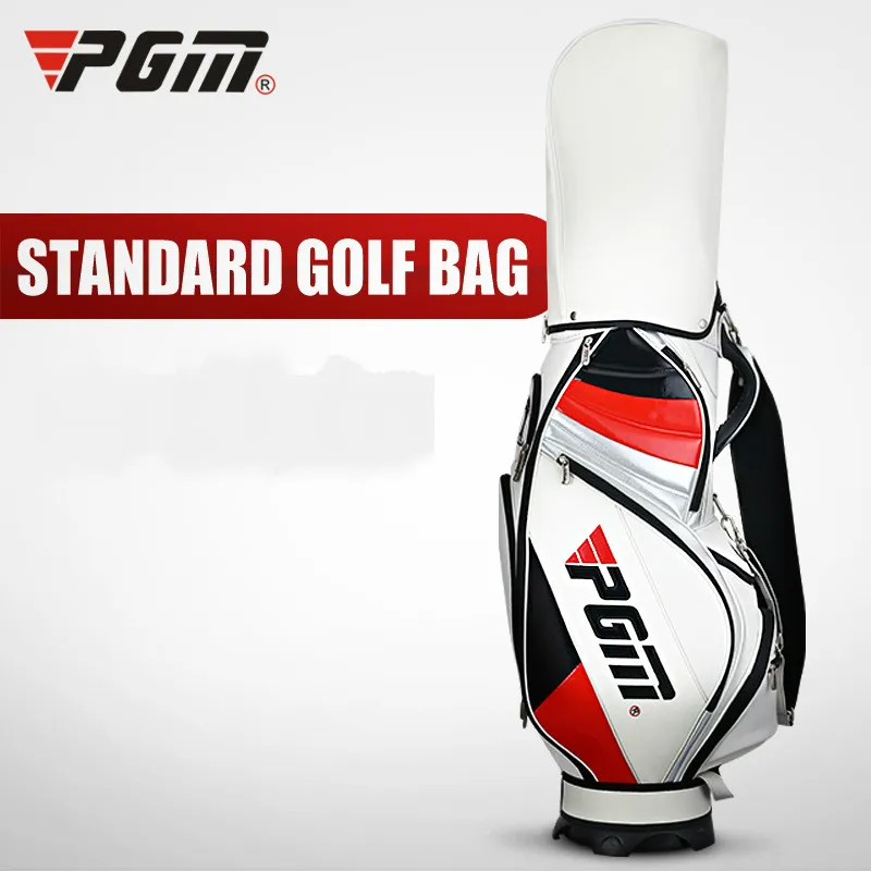 Большая емкость сумка для гольфа PGM мужская сумка для гольфа PU может быть упакована с полным набором 13 шаровых клубов твердая оболочка износ-защитная сумка