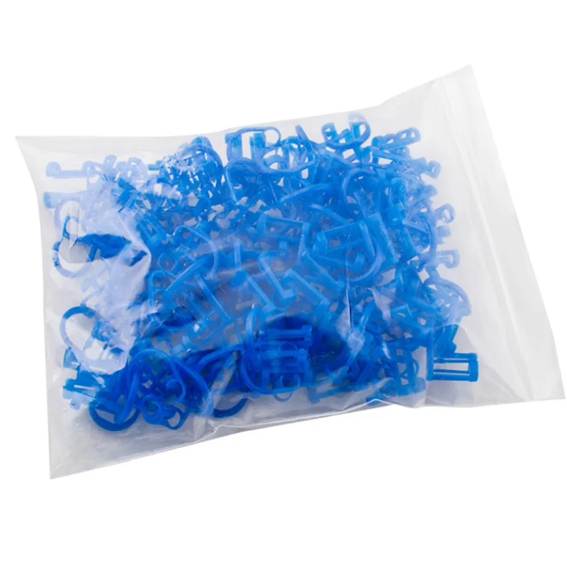 Dental-Lab-100Pcs-Plasdent-Cotton-Roll-Holder-Disposable-Isolator-Tool (2)