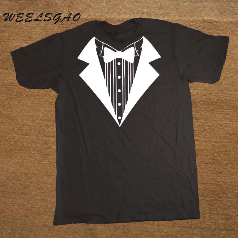 WEELSGAO New Novelty Men T Shirts Tuxedo Tees Retro Tie Funny Camisetas Men O Neck Top Tshirt Casual Fitness Mens Clothing WEELSGAO New Novelty Men T Shirts Tuxedo Tees Retro Tie Funny Camisetas Men O Neck Top Tshirt Casual Fitness Mens Clothing