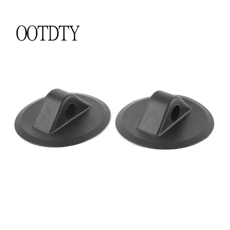 

2pcs Fishing Inflatable Boat Kayak Safe Drag Rope Buckle Hook Button Motor Stand Assault Boat Spare Part With Hole