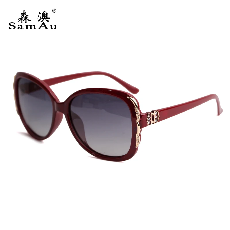 Han edition show thin round sunglasses polarized female boom set auger outdoor big eyes comfortable driving glasses | Аксессуары для