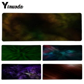 

Yinuoda Custom Skin Colorful pattern Unique Desktop Pad Game Lockedge Mousepad Size for 30x70cm 30x90cm Rubber Mousemats