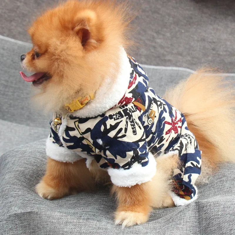 2016 الجديدة الشتاء كلب الملابس جيدة الدافئة الخريف والشتاء معطف الملابس القطنية الناعمة XS-XXL pet 2016 الجديدة الشتاء كلب الملابس جيدة الدافئة الخريف والشتاء معطف الملابس القطنية الناعمة XS-XXL pet