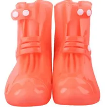 1 пара Противоскользящий водонепроницаемый чехол для обуви Унисекс Многоразовые непромокаемые сапоги толстая износостойкая обувь покрытие для мужчин и женщин маленький размер крышка