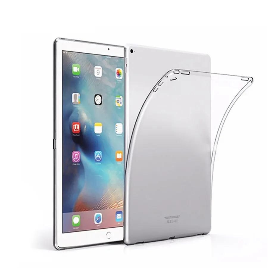 Soft TPU Case Cover For iPad mini 1 2 3 4 For iPad Air 1 2 Ultra thin Durable Silicon Transparent Back Cover Case for iPad 2 3 4 (2)