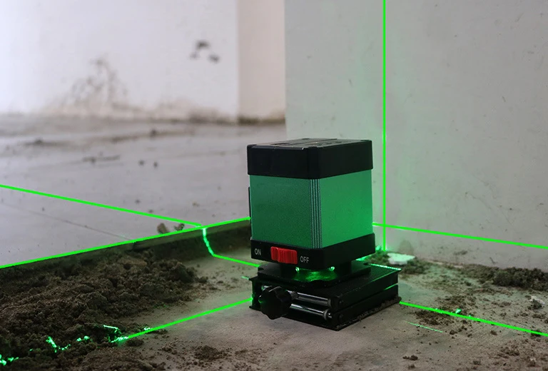 12 линия 3D плитка кладка лазерный уровень 360 вертикальный и горизонтальный лазерный уровень самонивелирующийся перекрестный 3D зеленый лазерный уровень