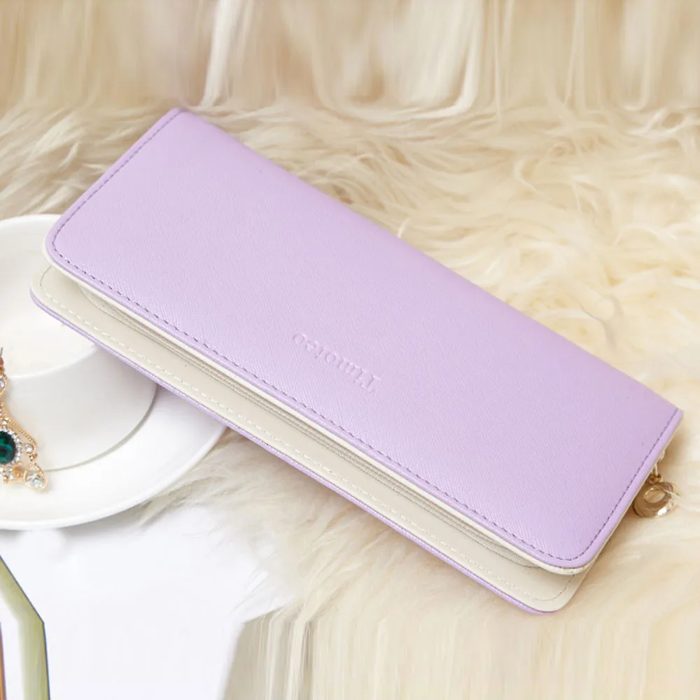Women's Purse 2020 Women Wallets Long Bifold Leather Wallet Women Card Holder Wallets carteras mujer Ladies Purse sacoche homme Women's Purse 2020 Women Wallets Long Bifold Leather Wallet Women Card Holder Wallets carteras mujer Ladies Purse sacoche homme