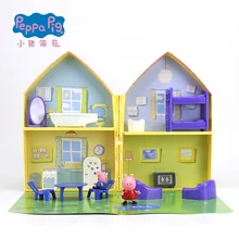 Настоящий игрушечный набор Свинки Пеппы-Свинки Пеппы с PEPPA Джордж детская игрушка-фигурка детский подарок на день рождения Горячая Распродажа