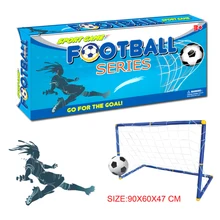 Мини портативный складной детский набор ворот для футбола, футбольные ворота с насосом, для улицы, для помещений, спортивные игрушки, детские игрушки