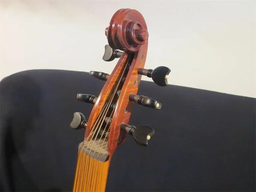 Барокко Стиль SONG Maestro 7 string(1") viola da gamba, богатый цвет#4339