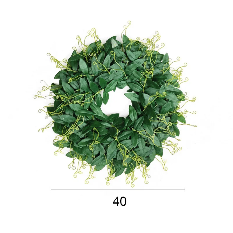 

Flower Artificial Vine Vivid Fake Gift Hanging Decor Round Garden Room Door Wedding 2m Birthday Silk Party Ring
