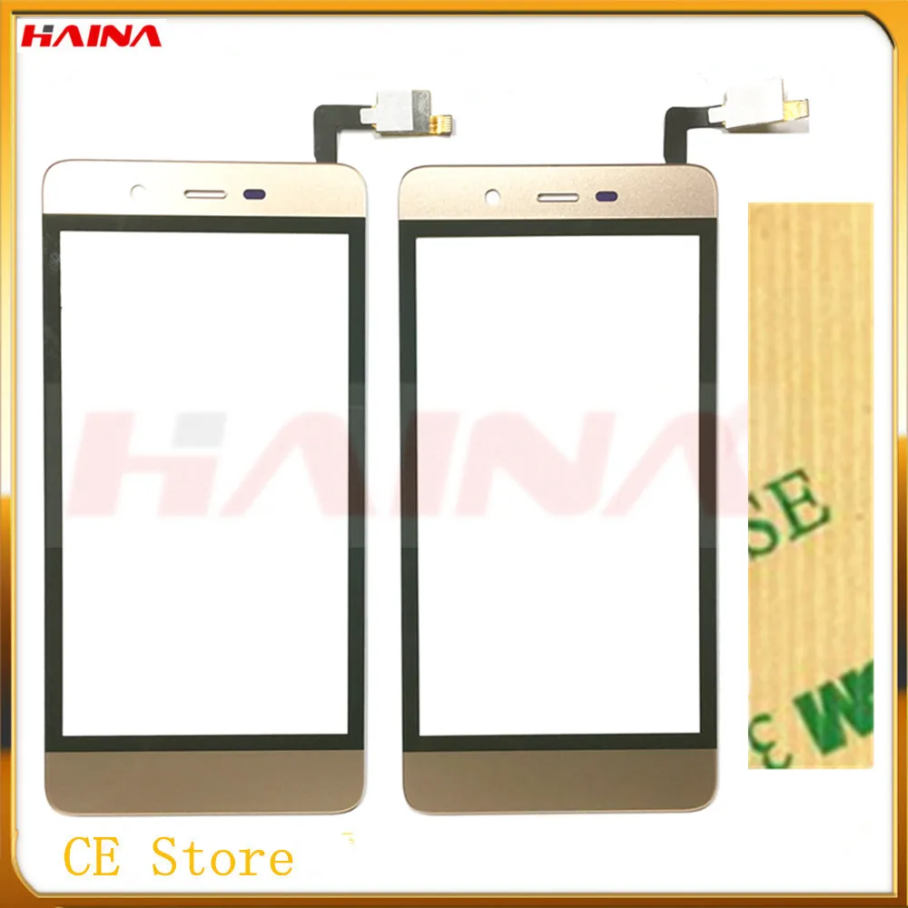 

Mobile Phone Touch screen For Micromax Q4101 Sensor Touchscreen Digitizer Front Glass Panel Free 3m tape with gold color