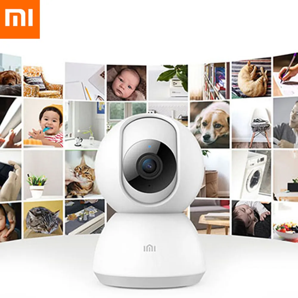 

Xiaomi Baby Safety Monitors Smart IP Camera 1080P WiFi Pan-tilt Night Vision 360 Degree View Motion Detection Security Monitor