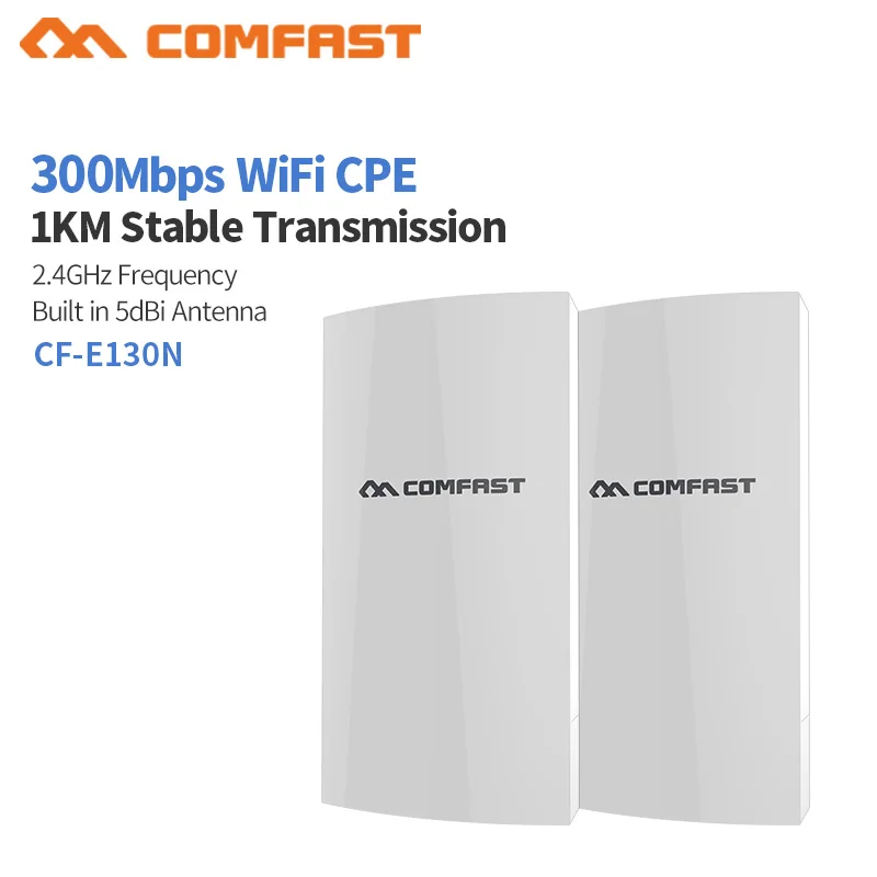 2018 Comfast CF E130N 300 Мбит/с Poe беспроводной Открытый AP маршрутизатор 802.11b/g/n 2 4 ГГц Wi Fi
