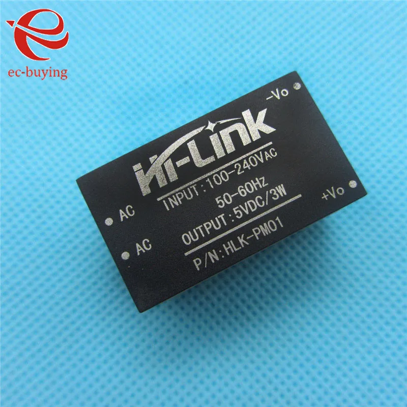 

HLK-PM01 AC-DC 220V to 5V Step-Down Power Supply Module Intelligent Household Switch Power Supply Module