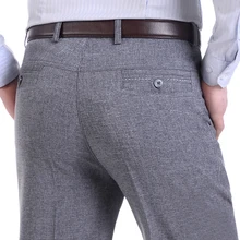 Мужчины Роскошный Костюм Брюки Социальные Брюки Мужские Slim Fit Формальный Пиджак Брюки 2016 Новое Прибытие Брюки Костюм Homme Серый