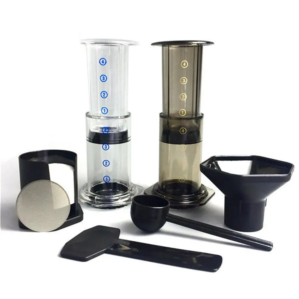 7pcs/set Portable Coffee Espresso Maker Press Pot Filter Paper Machine Filtering Tool Set Coffee Tea Supplies New 7pcs/set Portable Coffee Espresso Maker Press Pot Filter Paper Machine Filtering Tool Set Coffee Tea Supplies New