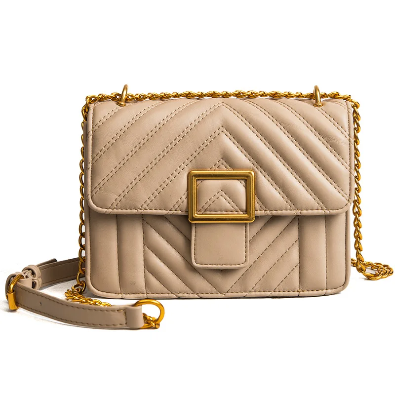 

Women European Female Square Bag 2019 New High Quality PU Leather Women's Designer Handbag Chain Shoulder Messenger Bags Handbag