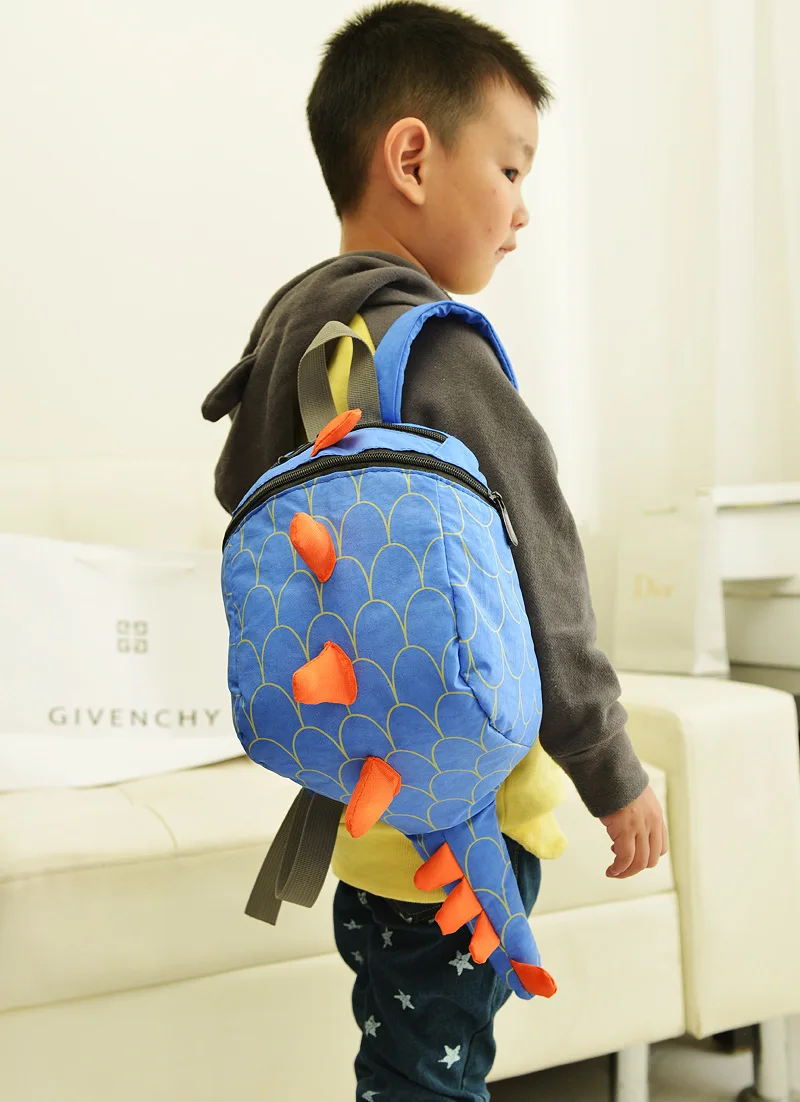 Горячая Распродажа Детский рюкзак aminals детский сад школьные сумки для 1-4 лет динозавр анти-потерянный рюкзак для детей