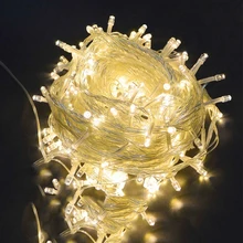 110V /220V 10M 100LED Christmas String Lights Fairy Garland lamp Outdoor Waterproof Curtain Lights For Xmas Tree Holiday Decor 110V /220V 10M 100LED Christmas String Lights Fairy Garland lamp Outdoor Waterproof Curtain Lights For Xmas Tree Holiday Decor