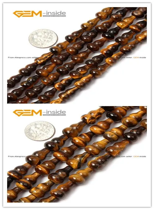 Fruit Yellow Tiger Eye Beads Natural Stone Beads F...