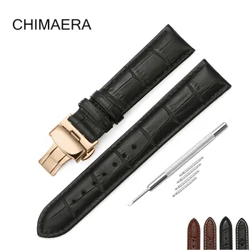 

CHIMAERA Watchbands Genuine Leather Strap 12mm 13mm 14mm 15mm 16mm 18mm 19mm 20mm 21mm 22mm 24mm Watch Band Strap