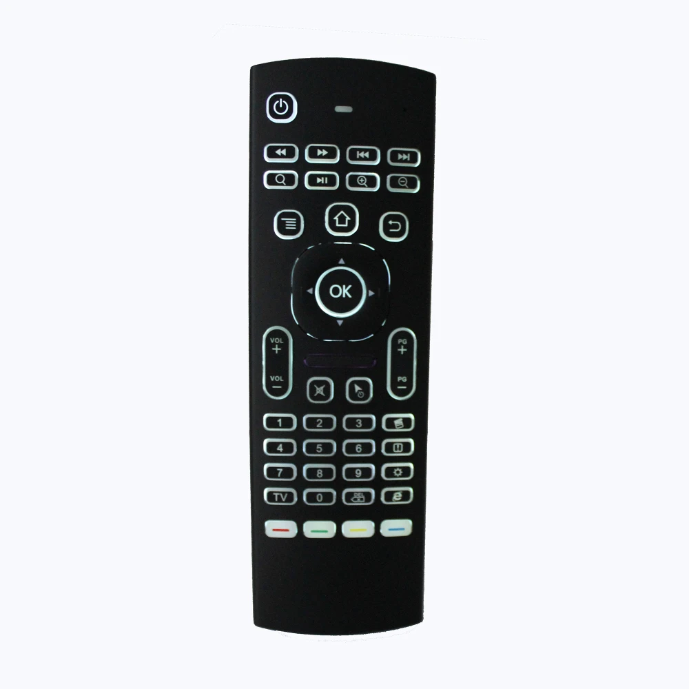

Air Mouse 2.4G RF Wireless Backlit T3 Smart Keyboard For X96 tx3 mini A95X H96 pro Android TV Box MX3 MX3-L