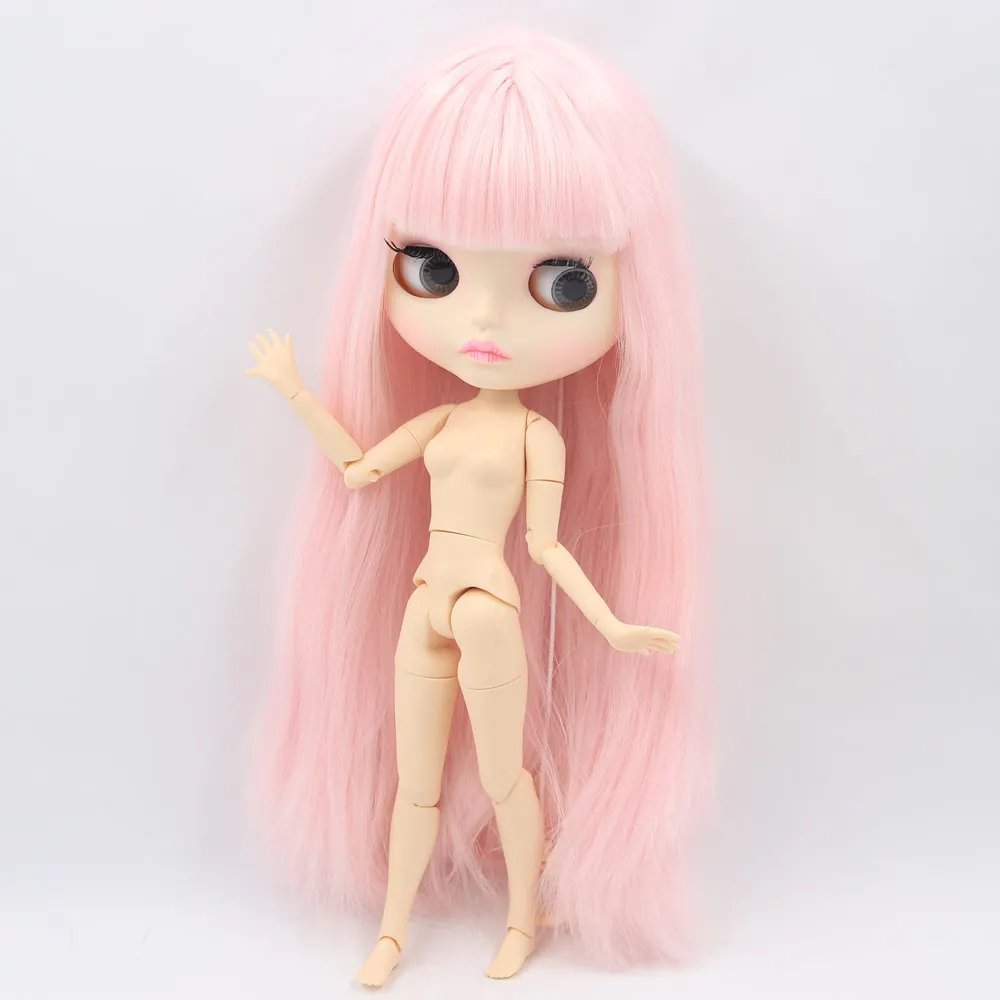 ICY Nude Blyth кукла для серии No.280BL2352 шарнир тела розовые волосы резные губы матовое