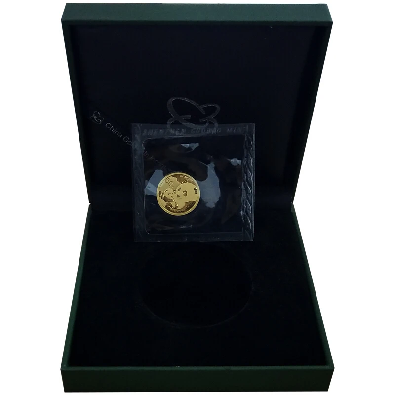 Excellent China 50 Yuan 2019 Panda Gold Coin (3 gram), fine gold commemorative Coins , Original Real from mint, NEW UNC world Collection 4
