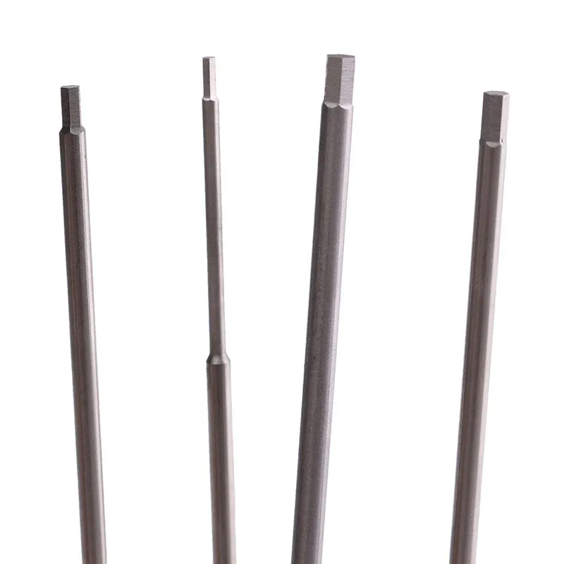Drillpro 4 шт. шестигранный набор отверток 1,5/2,0/2,5/3,0 мм Черный Ремонт набор ручного инструмента Одежда высшего качества