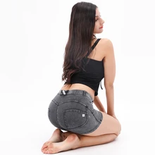 Melody женские шорты для фитнеса, четыре способа растягивания, спандекс, хлопок, для йоги, короткие спортивные шорты для тренировок, женские короткие Леггинсы для йоги