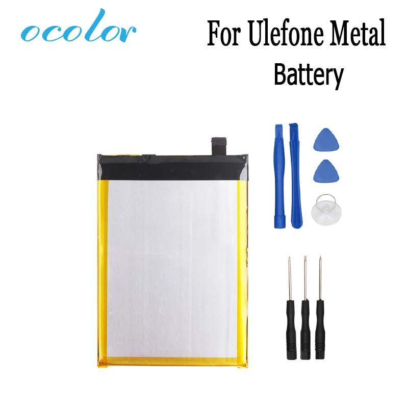 Ocolor для Ulefone Metal Батарея Высокое качество замена 3050 мАч литий ионный аккумулятор